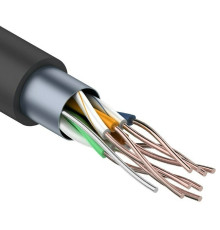 Кабель FTP 4PR x0,51 Premium (Cu) CAT5E LDPE Outdoor 305м Tantos