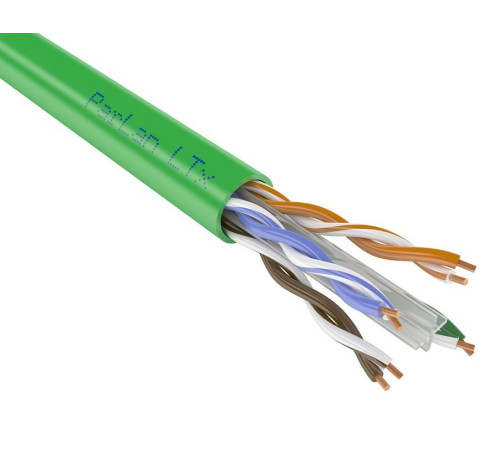 Паритет ParLan U/UTP Cat6 PVCLS нг(A)-LSLTx 4х2х0,57 (119239) 305м