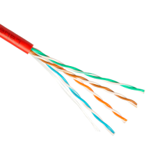 Cabeus UTP-4P-Cat.5e-SOLID-RD (7249c) 305м