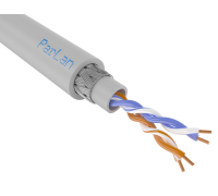Паритет Кабель ParLan ARM PS U/UTP Cat5e PVCLS нг(А)-FRLS 2х2х0,52 (111268) 305м