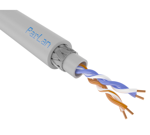Паритет Кабель ParLan ARM PS U/UTP Cat5e PVCLS нг(А)-FRLS 2х2х0,52 (111268) 305м