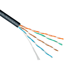 Cabeus UTP-4P-Cat.5e-SOLID-BK (7252c) 305м