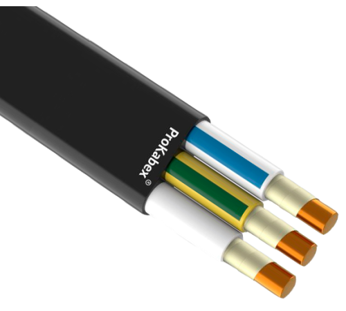 Кабель ВВГ-Пнг(А)-FRLS 3х1.5 ОК (N PE) 0.66кВ (100м) Кабэкс