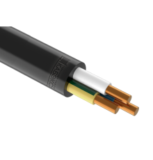 Кабель ВВГнг(А)-LSLTx 3х2.5 (N PE) 0.66кВ (100м) Кабэкс