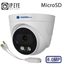 MT-DP4.0IP20G-M SD PoE сплиттер (2.8) + микрофон