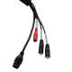 MT-DP5.0IP20SG PoE сплиттер audio (2,8mm)