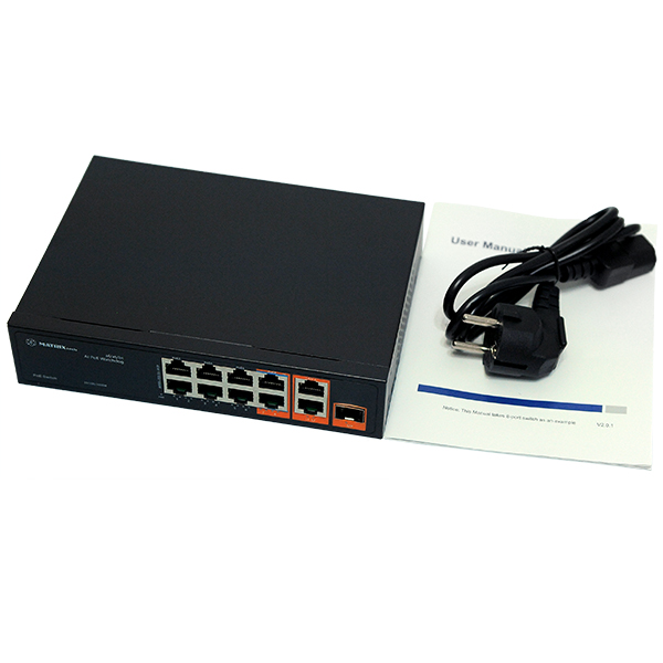 PoE коммутатор M-PS8210GF — фото 3