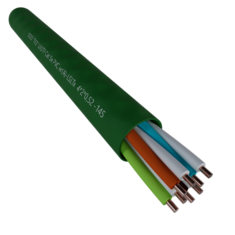 Внутренний UTP 4*2*0.52 PVC нг(А)-LSLTx — фото 2
